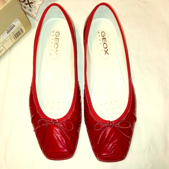 Geox Shoes - BOGO❄️GEOX Red Ballerina Style Flats